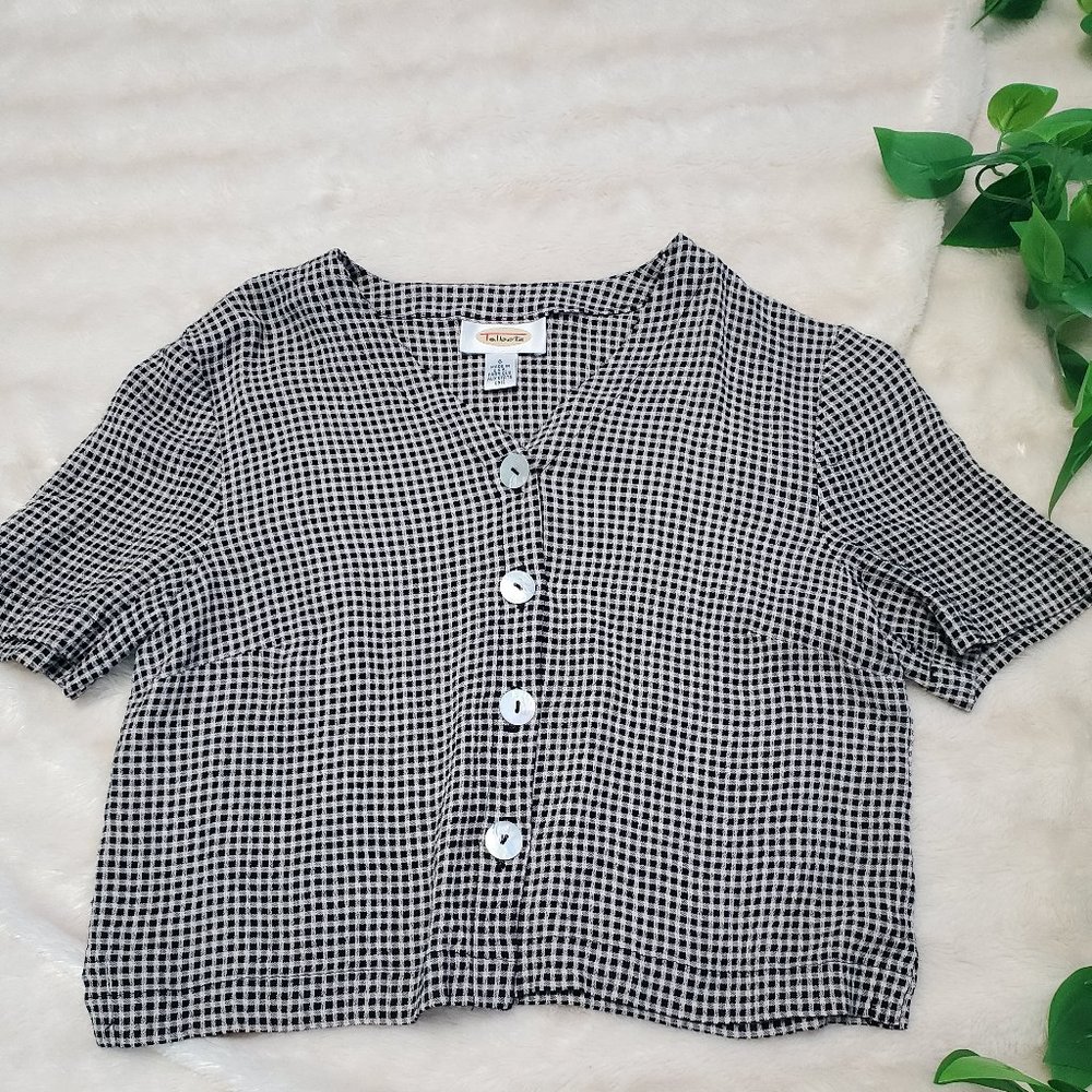 Vintage Talbots Crop Top